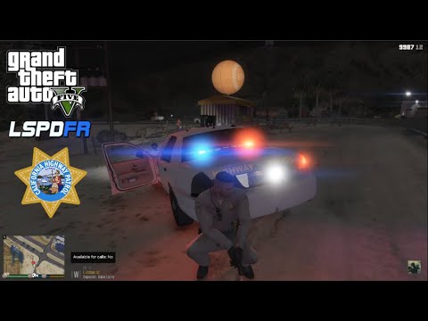 GTA V - LSPDFR 0.4.6 - SAHP/CHP - Person With Disorders/Shots Fired/Panic Button - 4K
