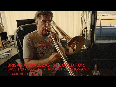 Ben van Dijk - bass trombone - 2016-July, studying Brisas Andaluzas