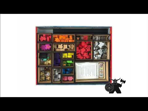 Root: Marauder and Hireling Expansions Insert - Unofficial | Wooden Organizer