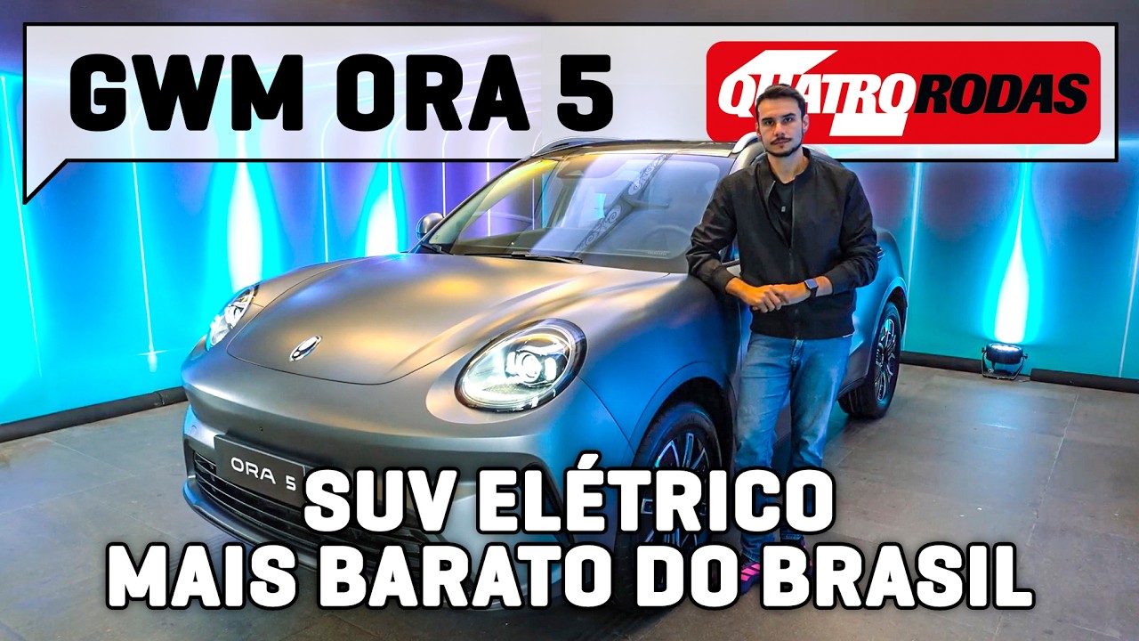 R$ 159.000: GWM Ora 5 elétrico mira em SUVS A COMBUSTÃO e põe 'irmão' em risco