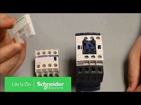 White schneider electric gvae11 auxiliary contact, pc board,...