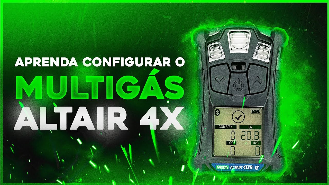 APRENDA CONFIGURAR O MULTIGÁS ALTAIR 4X