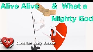 Alive Alive + What a Mighty God we serve | Children Sunday School Songs | CBB Animations