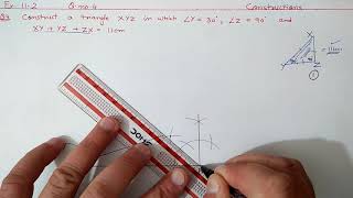 Ch:11 Ex112 (Q4) Constructions  Ncert Maths Class 