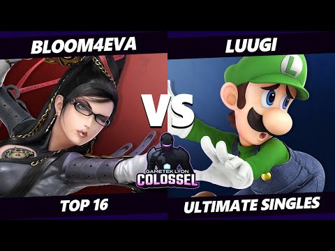 Colossel Top 16 - Bloom4Eva (Bayonetta) Vs. Luugi (Luigi) SSBU Ultimate Tournament