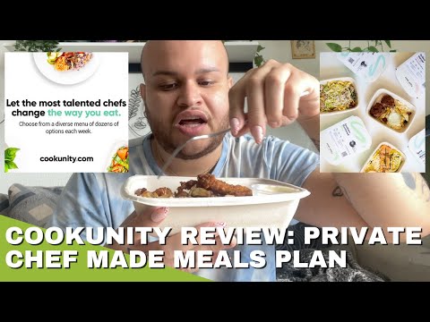 COOKUNITY REVIEW: PRIVATE CHEF MADE MEALS PLAN