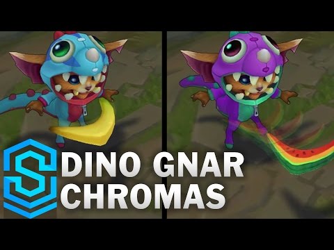 Dino Gnar Chroma Skins