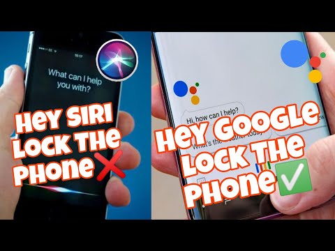 Hey siri lock the phone❌ Hey Google Lock The Phone ✅😎 In Android phone |  Technical Abhi