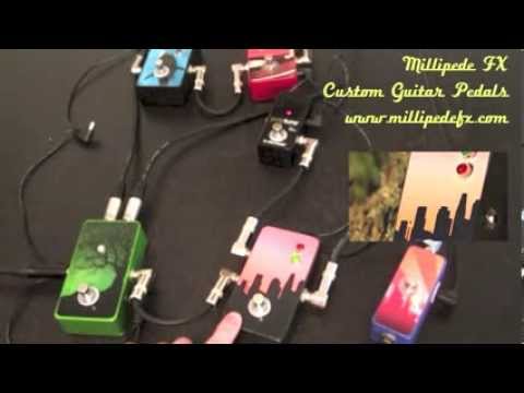 Millipede FX - Guitar Loop Pedal - 'Moondance' - 2014 - Black or Green image 6