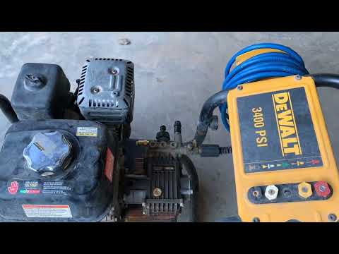 DeWalt power washer with Honda engine dies (stalls under load) and how I fixed it