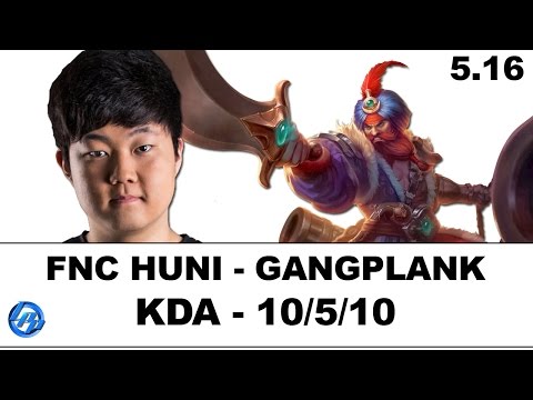 FNC Huni - Gangplank vs Riven - EUW SoloQ