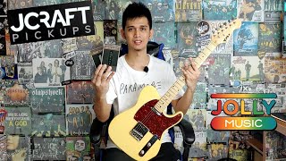 JCraft Badlands and Silver Town Tele Pickup(Unboxing and Review)