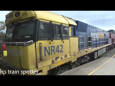 the ghan leaving Adelaide park land terminals (NR42)(NR74)