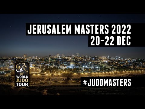 The final event of the year is HERE! #JudoMasters / Jerusalem, Israel