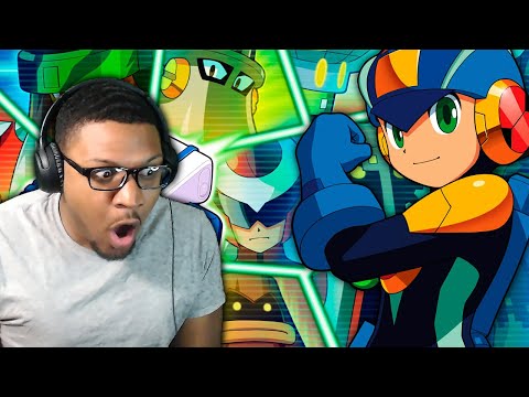 MEGAMAN IS COMING BACK! | Megaman Battle Network Legacy Collection Trailer Reaction