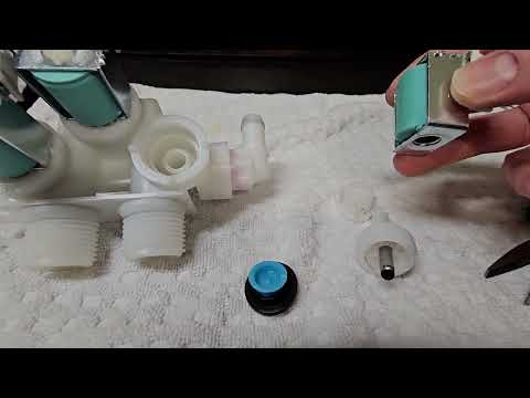 Repair Washing Machine Inlet Valve Solenoid Diaphragm