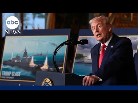 Trump announces 'Trump Class' of new Navy battleships