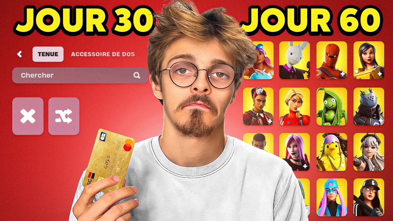 J'ai ENCORE acheté toute la boutique Fortnite pendant 30 jours...