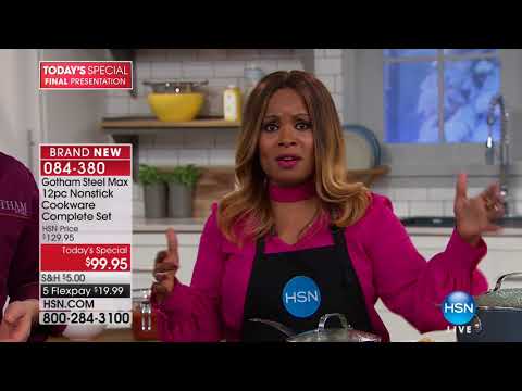 HSN | Gotham Steel Cookware Premiere 12.29.2017 - 03 PM