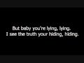 Kristinia- Died In Your Eyes Lyrics 