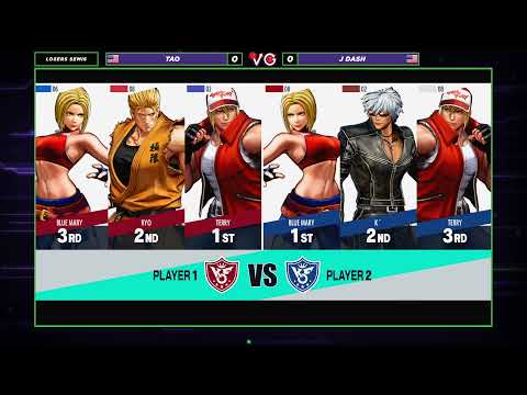 Bread and Butter 25 Losers Semis - Tao Vs. J Dash - King of Fighters XV