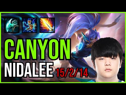 CANYON - NIDALEE vs KARTHUS Jungle - KR Challenger - Patch 11.4