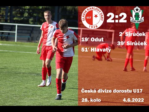 FC Slavia Karlovy Vary U17 2:2 FK Jablonec B U17