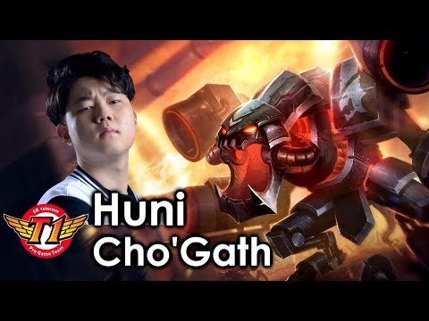 Huni picks Cho'Gath