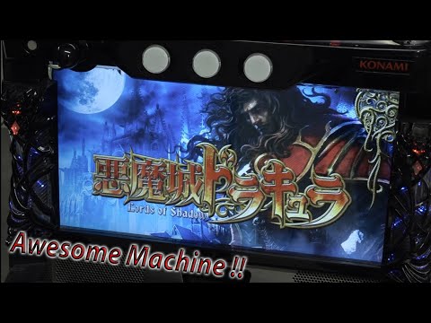 Castlevania Lord of Shadows - Beautiful Pachislot Collectible Arcade Machine 👌
