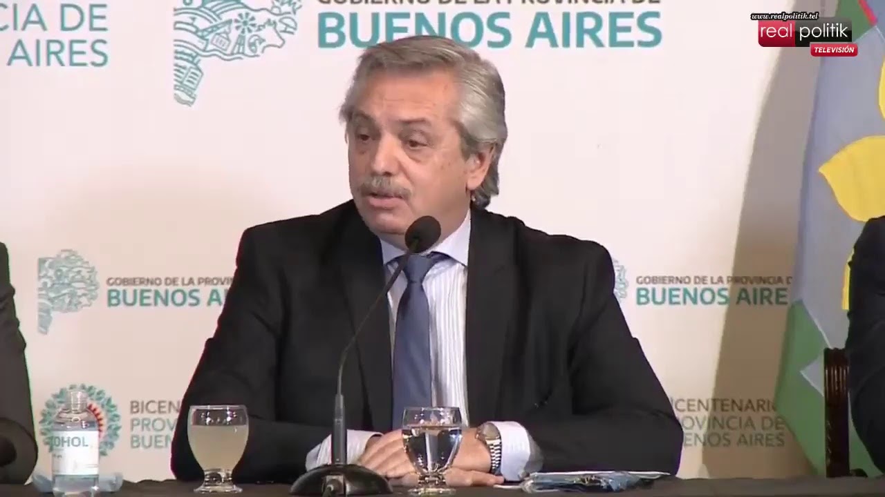 Alberto Fernández y Axel Kicillof anuncian una serie de obras de infraestructura