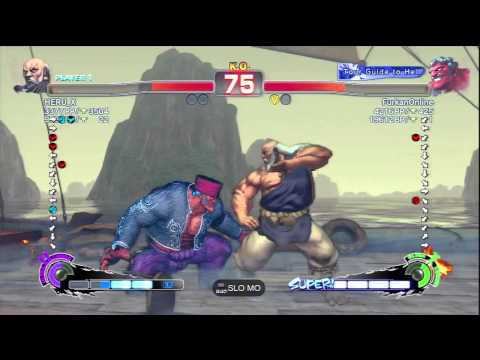 HERU_X (Gouken) Vs FurkanOnline (Hakan) SSF4 AE Ranked Matches - PSN