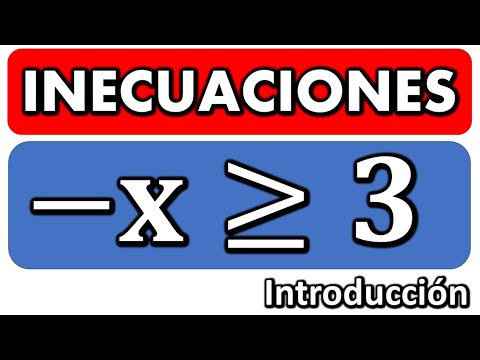 INTRODUCCIÓN A LAS INECUACIONES. DESDE CERO