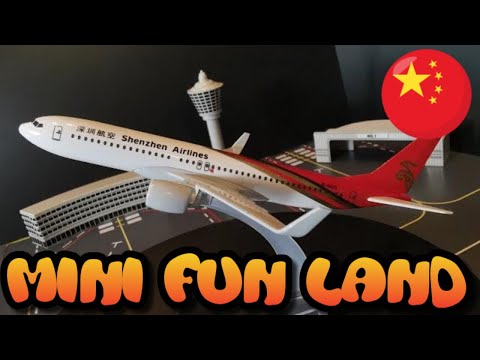 🇨🇳 unboxing diecast Aircraft Model  B-5322 Shenzhen Airlines Boeing 737-86N 深圳航空  (001002)