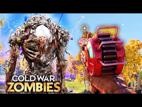 OUTBREAK EASTER EGG FULL BOSS FIGHT COMPLETION! (Cold War Zombies Outbreak Easter Egg)