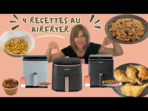 4 Recettes au AIRFRYER - Crash test !