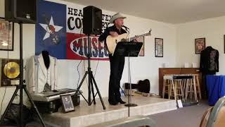 Tommy Horton -  Son of Johnny Horton - Sings Father&#39;s songs at the Heart of Texas Museum Brady TX