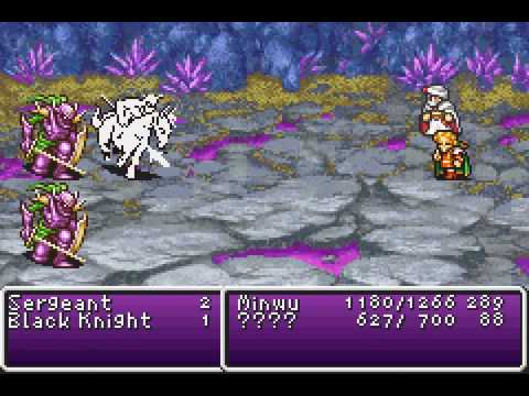 Final Fantasy II Dawn of Souls GBA - First Battle