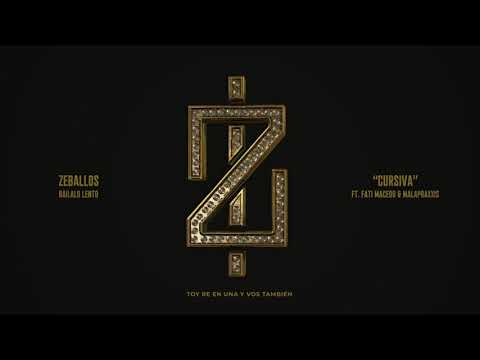 CURSIVA - ZEBALLOS ft. Fati Macedo & Malapraxxis