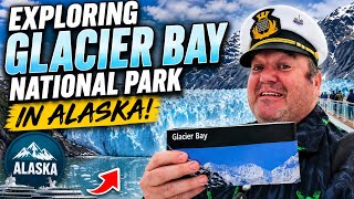 Exploring Glacier Bay National Park In Alaska From A Cruise Ship! #glacierbay #alaska 