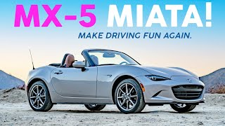 Make Driving Fun Again! – 2023/2024 Mazda MX-5 Miata In-Depth Review