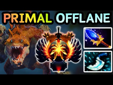 🔥 NEW PATCH 7.40 !!! PRIMAL BEAST OFFLANE CAN’T BE STOPPED | DOTA 2 GAMEPLAY 🔥