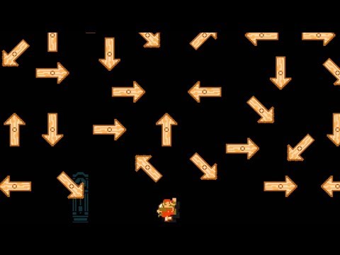 YARN LUMBERING ~ EASY 100 MARIO CHALLENGE ~ SUPER MARIO MAKER ~ NO COMMENTARY 1ay