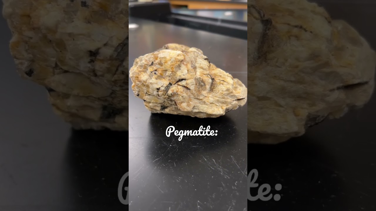 Checking out some pegmatite!