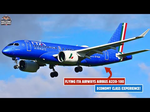 YouTube thumbnail for ITA Airways Airbus A220-100