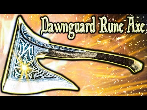 Skyrim SE - Dawnguard Rune Axe - Unique Axe Guide