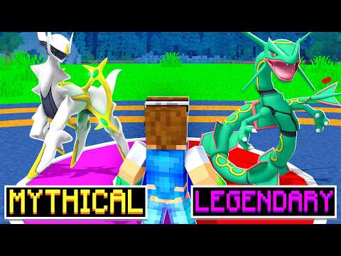 LEGENDARY vs MYTHICAL RANDOM STARTER POKEMON!