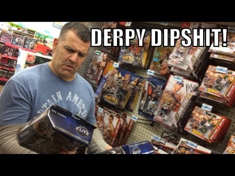WWE ACTION INSIDER: Elite idiot! Walmart, Kmart wrestling figure store aisle! Elites series 25!