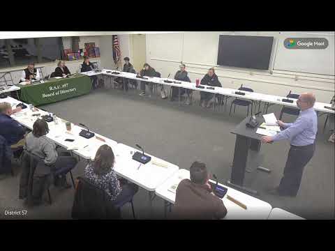 February 25 School Board Meeting