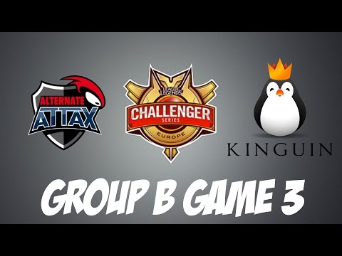 Alternate Attax vs. Team Kinguin - HIGHLIGHTS - 2017 EU CS Qualifiers Group B