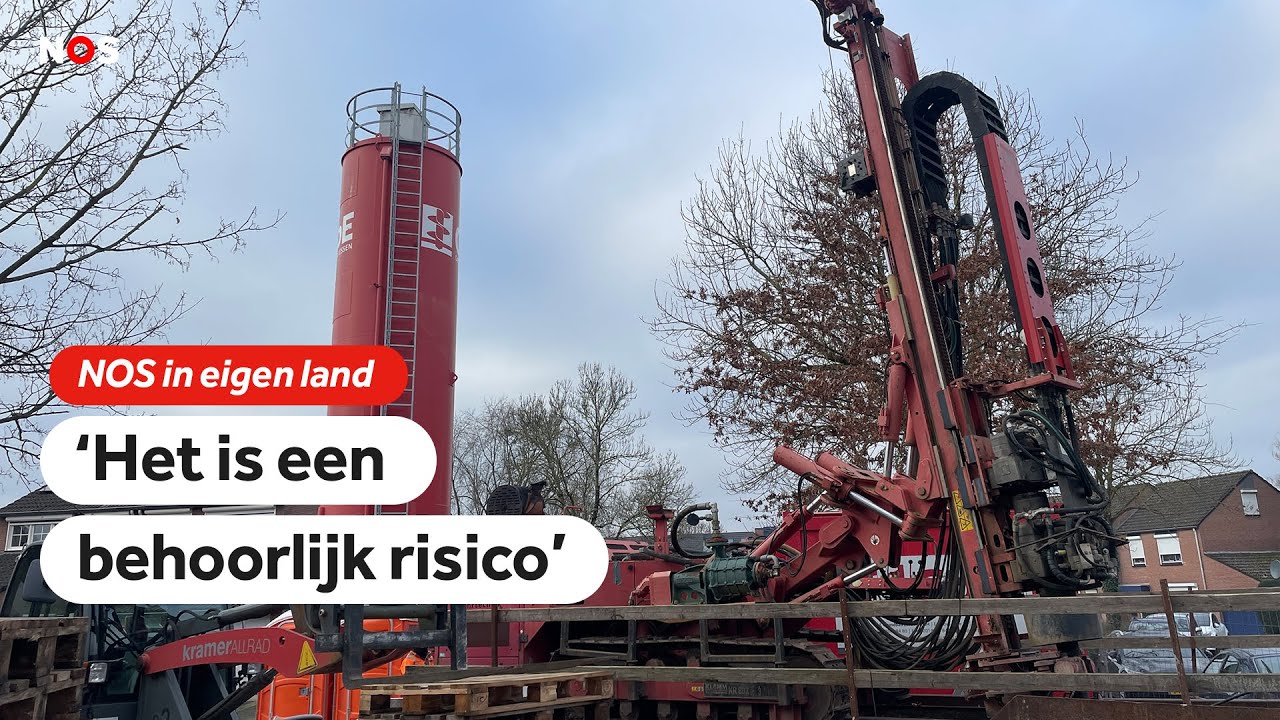 Oude mijngangen opvullen om verzakkingen te voorkomen